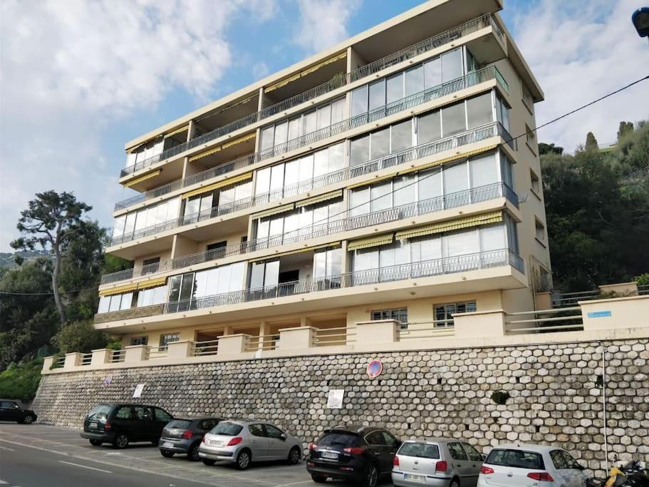 Vintage Flat On Villefranche Bay - Free Car Park Kültér fotó