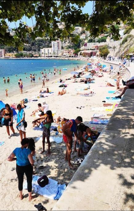 Vintage Flat On Villefranche Bay - Free Car Park Kültér fotó