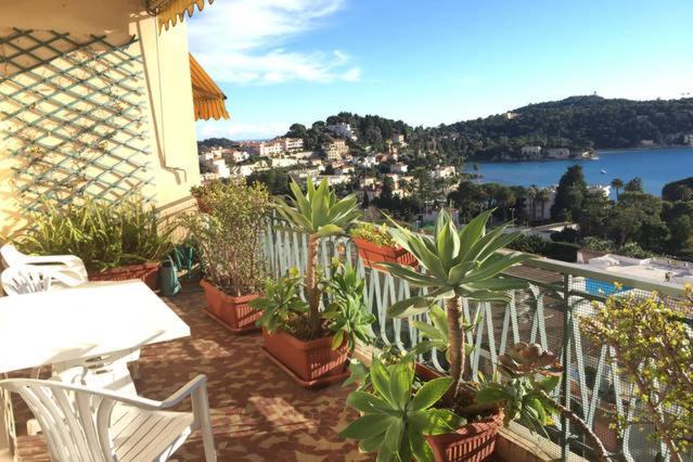 Vintage Flat On Villefranche Bay - Free Car Park Kültér fotó