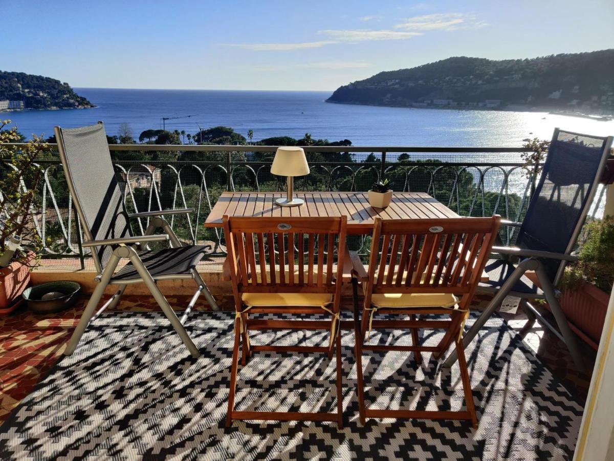 Vintage Flat On Villefranche Bay - Free Car Park Kültér fotó